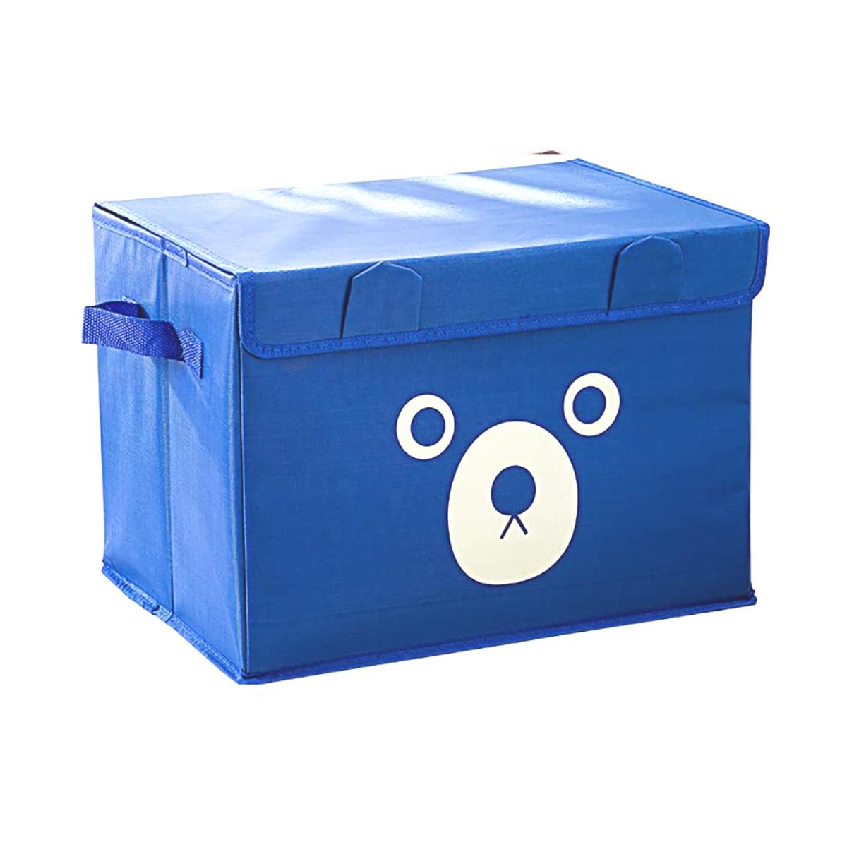 PACK OF 2 PANDA BAGS Panda Design Folding Storage Bins Quilt Basket Kid Toys Organizer Storage Boxes Cabinet Wardrobe Storage Bags
