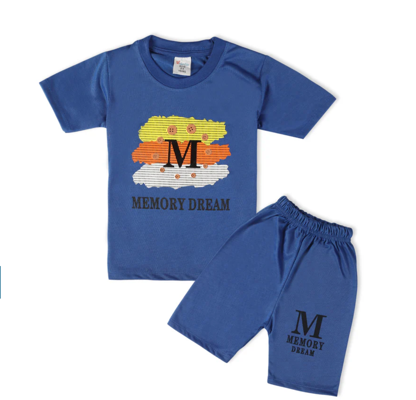 Bundle offer 2 Pairs suits Boys Half Sleeves Suit