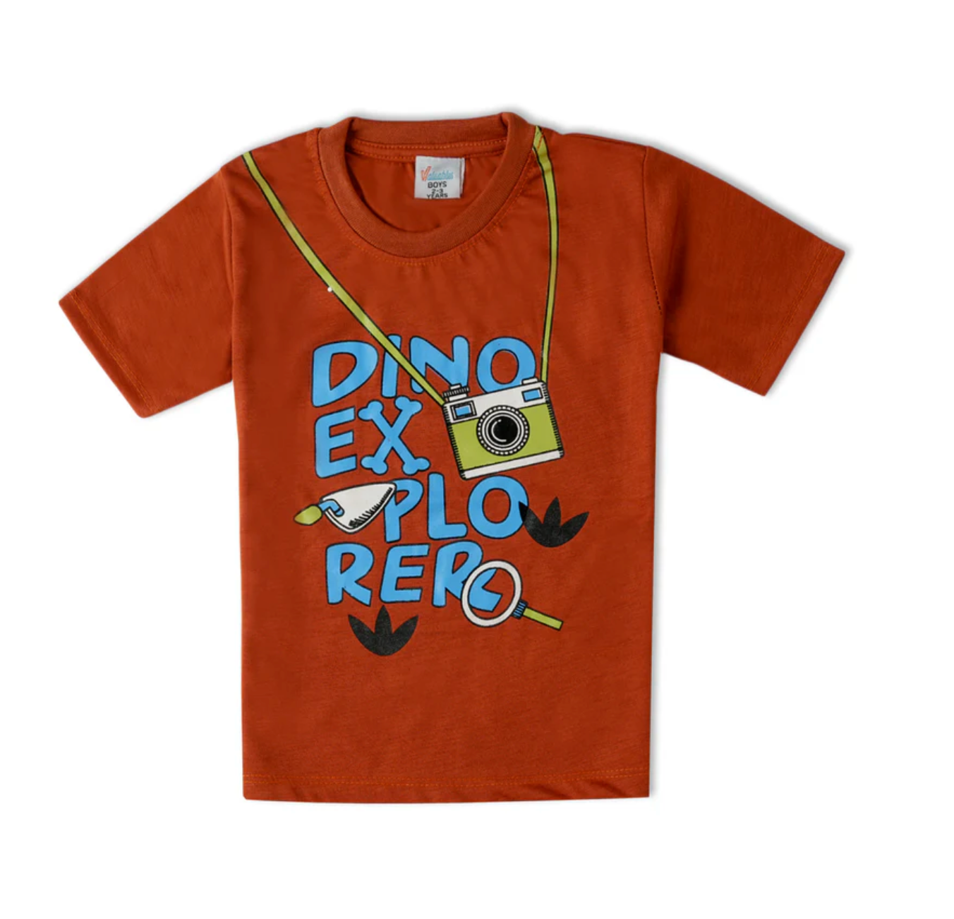 Bundle Offer 2 Pc Boys Half Sleeves Suit - Rust & Maroon color