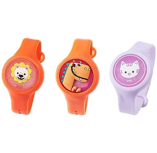 1 Pcs Natural Mosquito Repellent Bracelet for Kids | Adjustable Insect & Bug Repellent Bands for Outdoor Protection