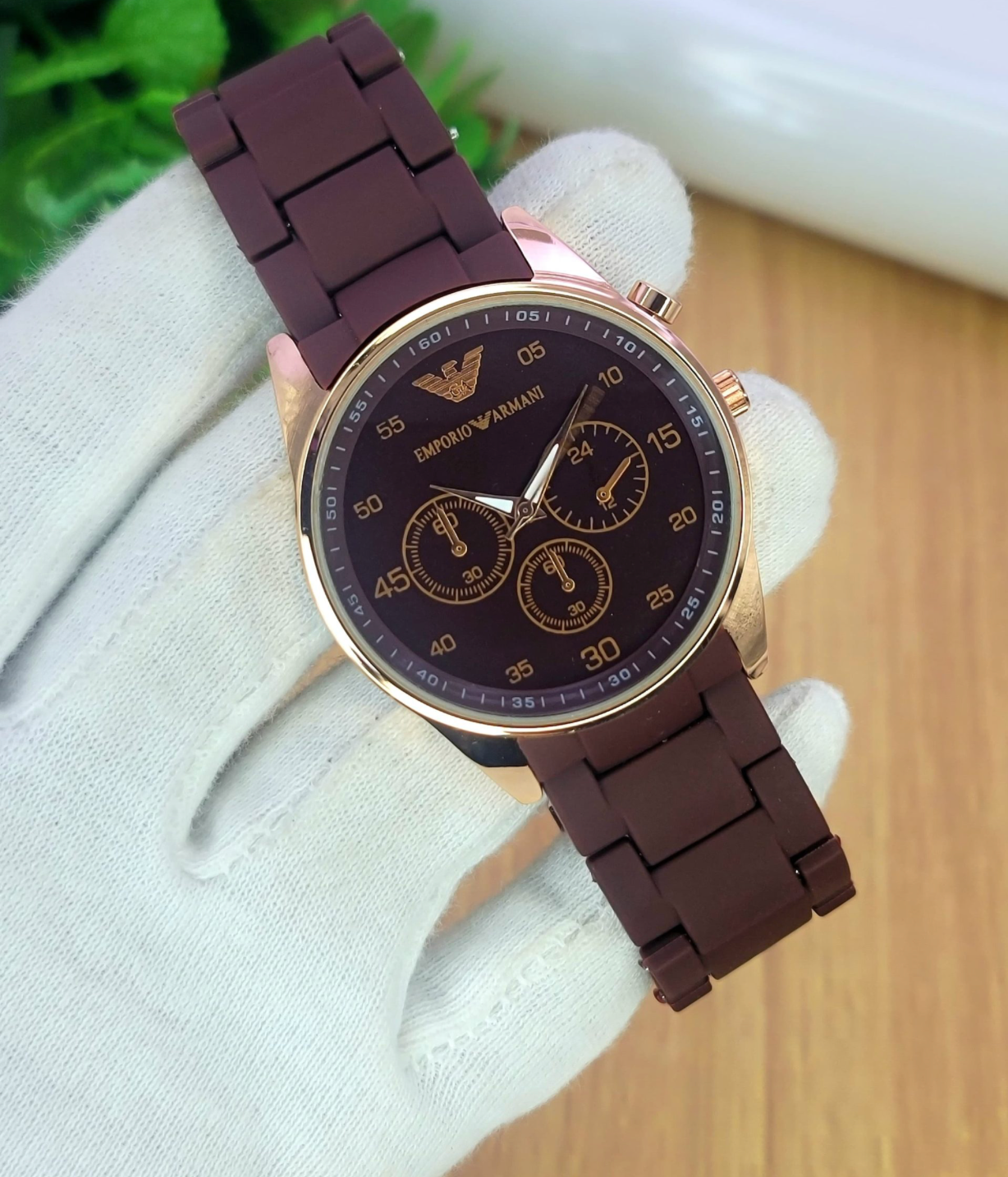 Aa1 Emporio Armani Stylish Men’s Watch | Adjustable chain Strap | Premium Quality Analog Watch (Single Piece)