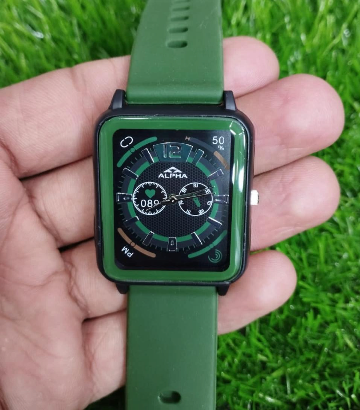 Alpha Unisex Wrist Watch – Classic & Stylish Design For Men & Women | Vintage Inspired Alpha Watch Without Box