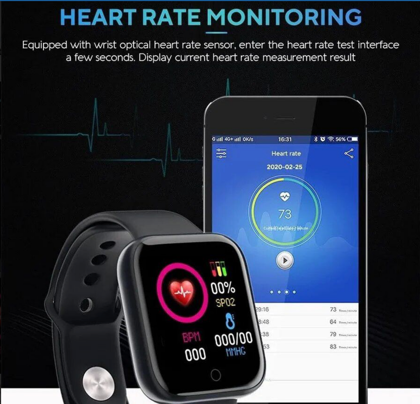 LH 726 Smart Bluetooth Touch Screen Watch For Men & Women | Stylish Metal Body Fitness & Call Smartwatch