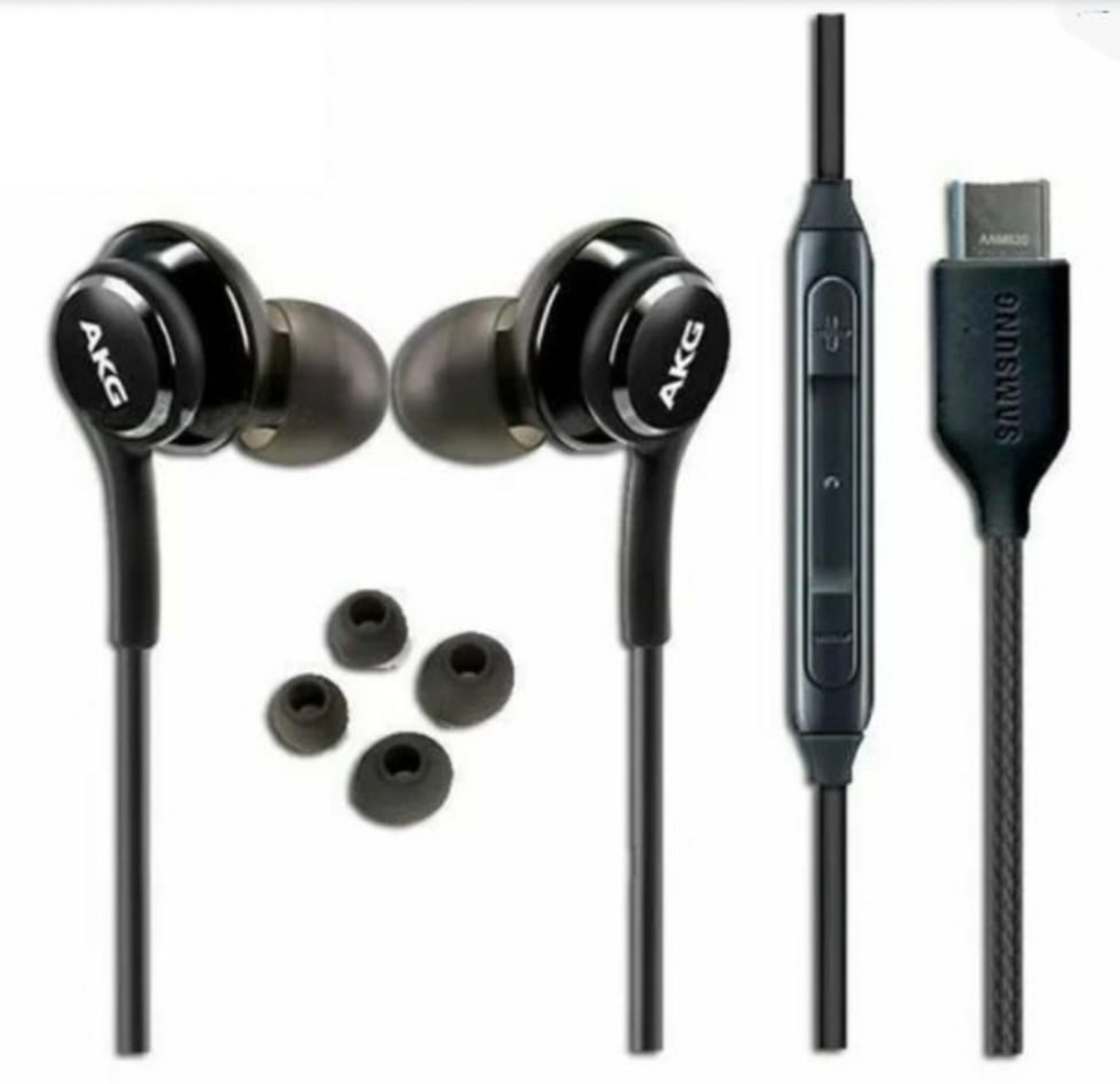 AKG Type-C Handsfree – Best For All Android Devices | Loud Sound & Deep Bass | High-Quality Earphones