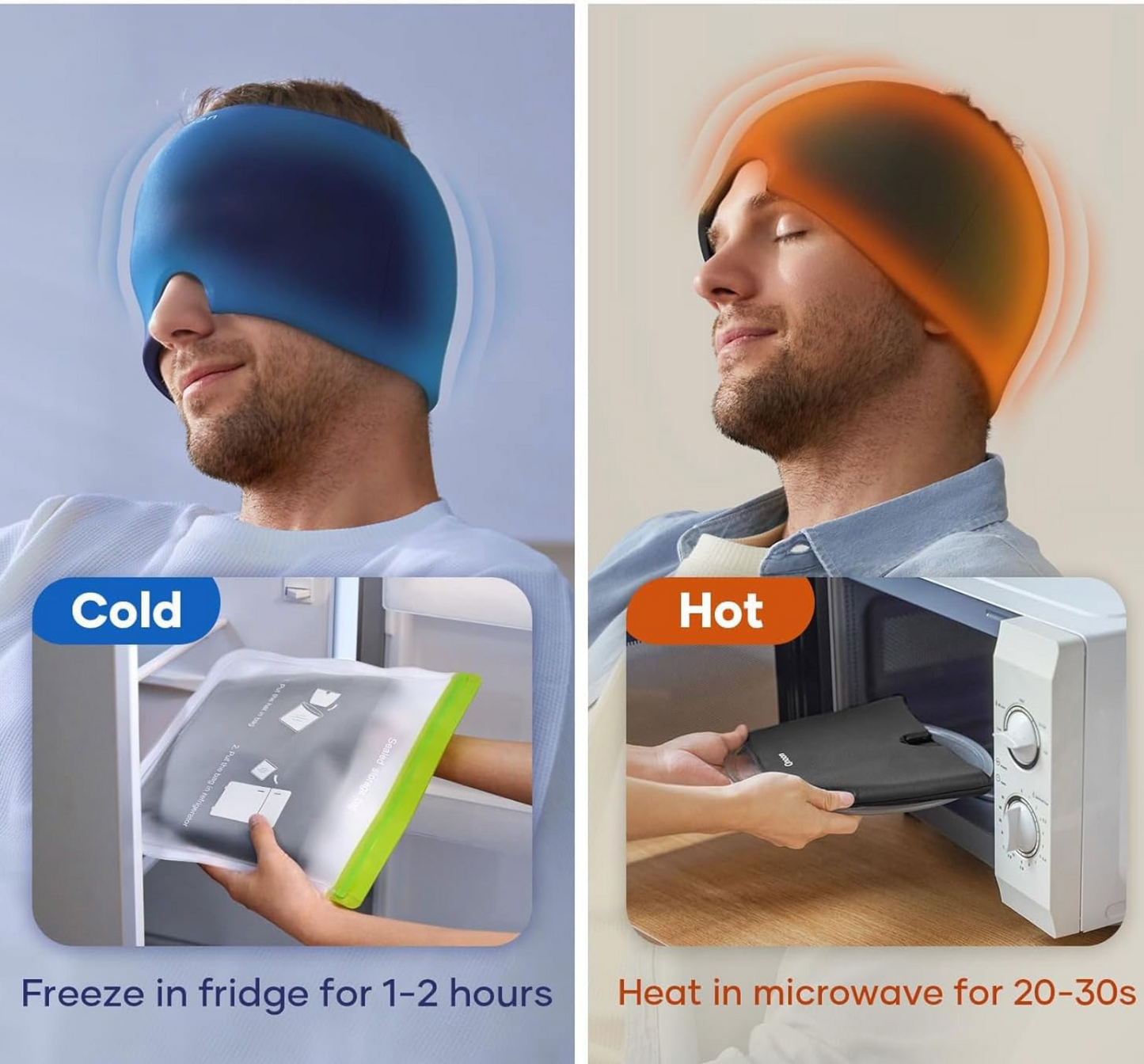 Migraine Relief Cap – Headache & Stress Relief Hat