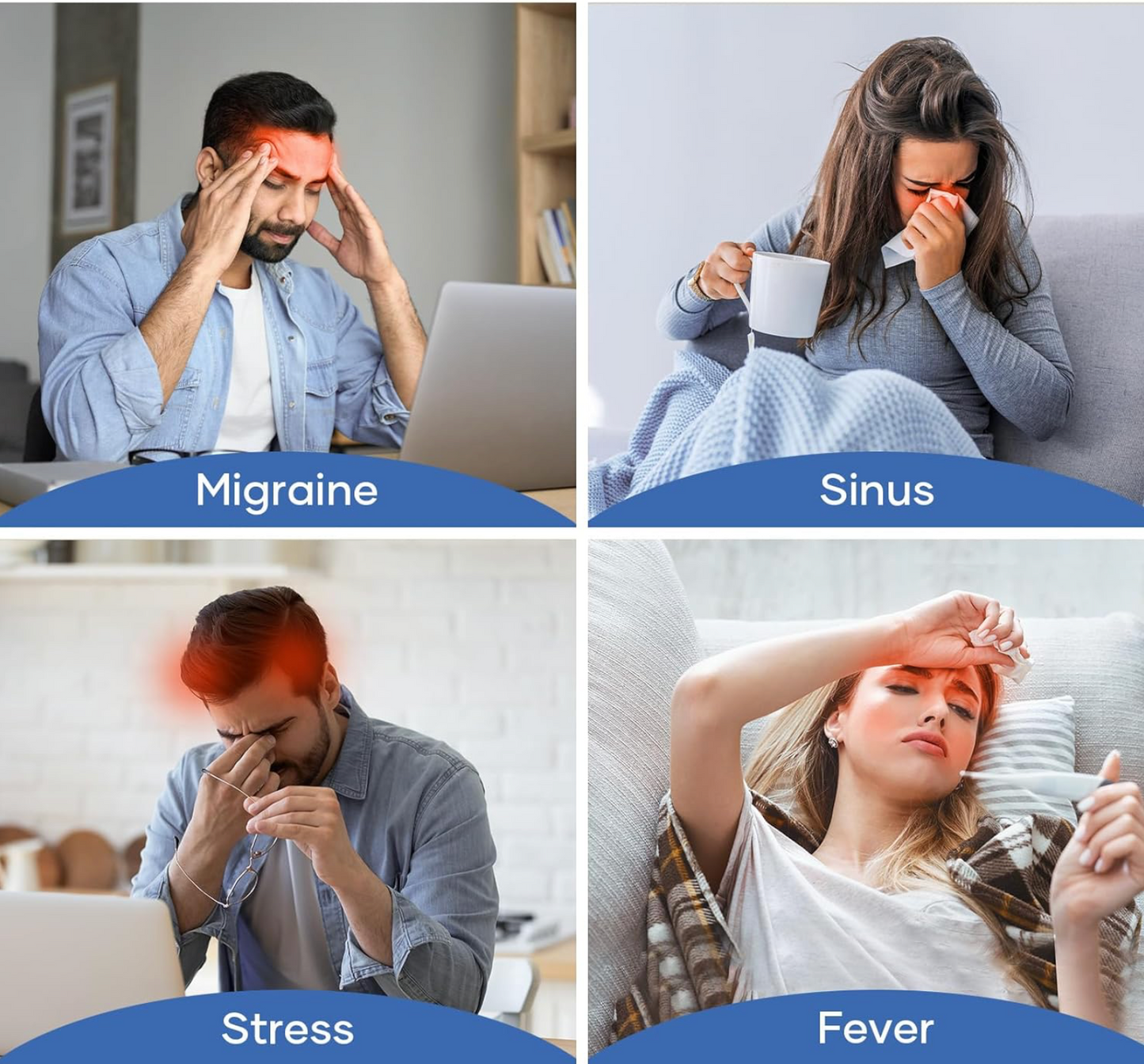 Migraine Relief Cap – Headache & Stress Relief Hat