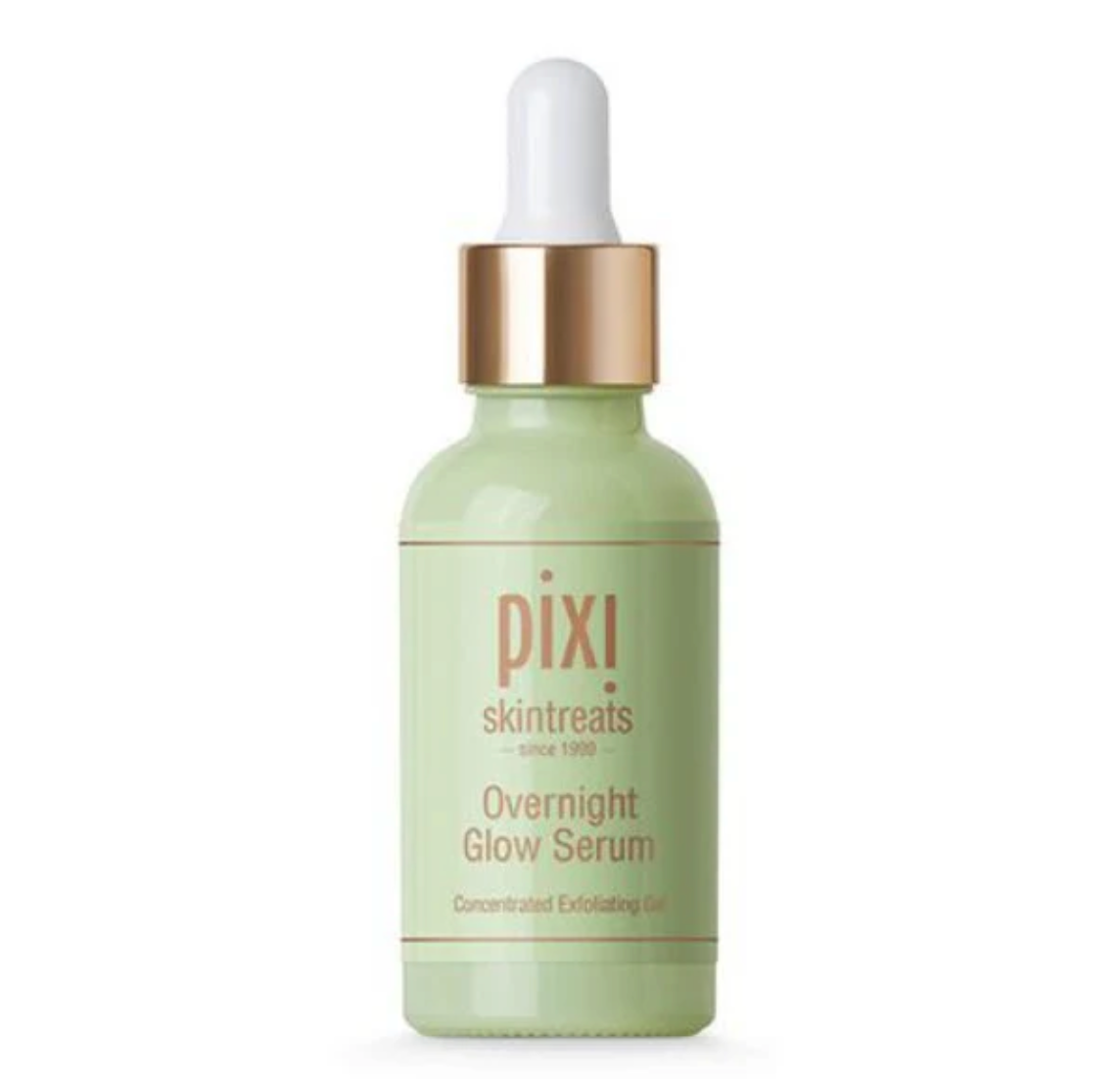 Pixi Overnight Glow Serum 30ml Exfoliating Brightening Serum with 10% Glycolic Acid and Vitamins