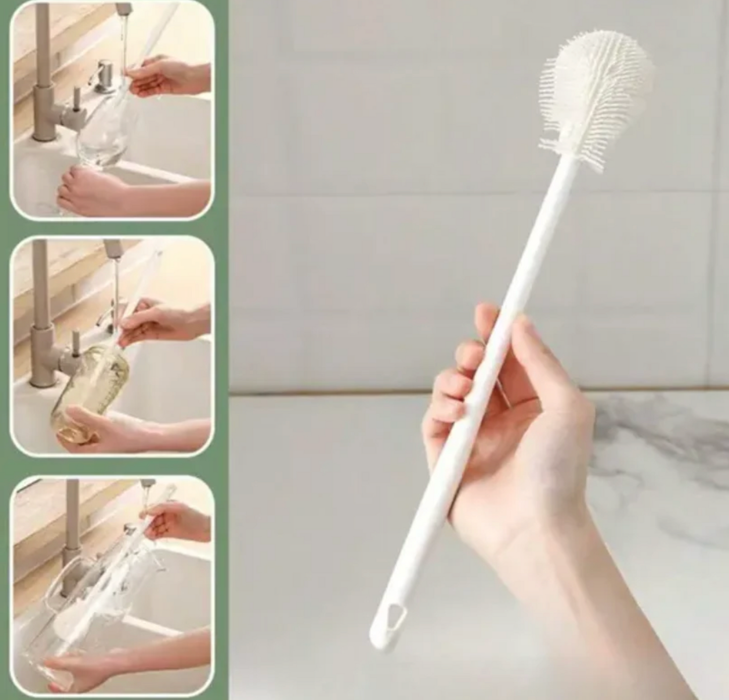 Multifunctional Silicon Bottle Brush