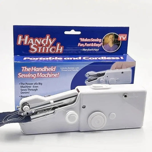 Handy Stich Portable Handheld Sewing Machine – Battery-Operated Mini Sewing Machine for Quick Repairs & DIY Projects