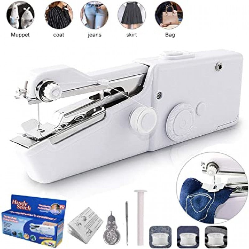 Handy Stich Portable Handheld Sewing Machine – Battery-Operated Mini Sewing Machine for Quick Repairs & DIY Projects