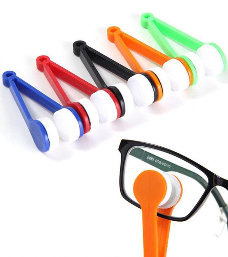 Mini Microfiber Eyeglasses Cleaner – Pocket-Size Lens Cleaning Tool (Random Color)