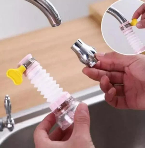 1 PCS Kitchen Shower Splash Fan Faucet With Clip Water-saving Filter Tap Nozzle Extended Each