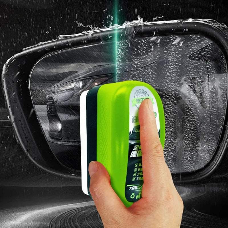Automotive Oil Film Cleaning Brush, Oil-Free Car Glass Brushes, Upgrade ClearVision Glass Cleaner for Automotive Windows, Clearvision Cars Windshield Cleaner Tool(1SET)