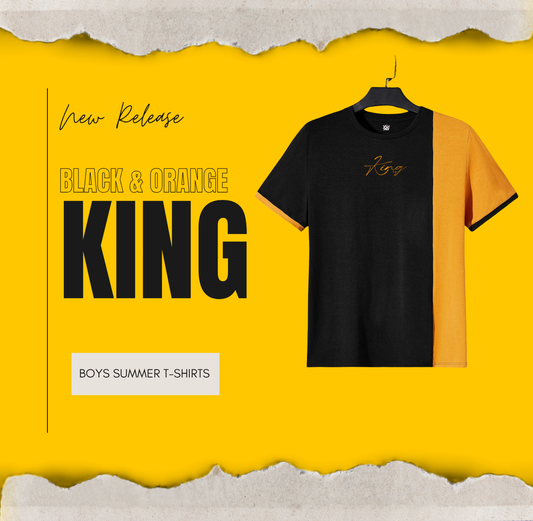 Kids casual fashion t-shirt ,Trendy boys king shirt ,Boys graphic t-shirts,Stylish kids t-shirt ,Summer kids wear,Trendy Kids Fashion