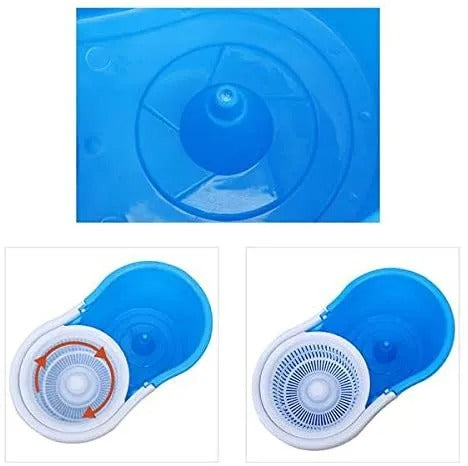 360° Rotating Head Mops With Bucket Mob Deep-Cleaning Magic Mop-Microfiber Mop