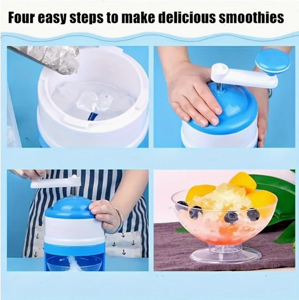 Ice Crusher/Ice Grinder Manual Machine