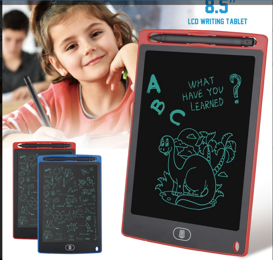 8.5 Inch Multicolor Tablet Price | Lcd Writing Tablet For Kids – Digital Drawing Pad – Erasable Writing Board – Writing Pad (random Color)