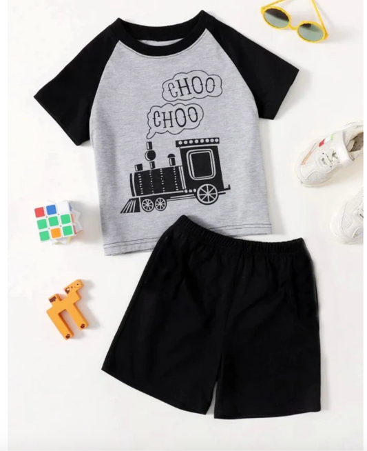 Cute train t-shirt for kids,Choo Choo Train Set shirt,Boys train t-shirt,Toddler train shirt,Girls choo choo shirt