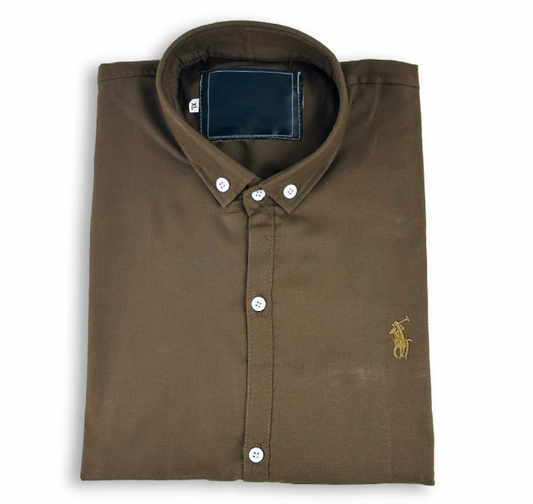Brown Casual Shirt for Men – Effortless Style & Everyday Comfort
