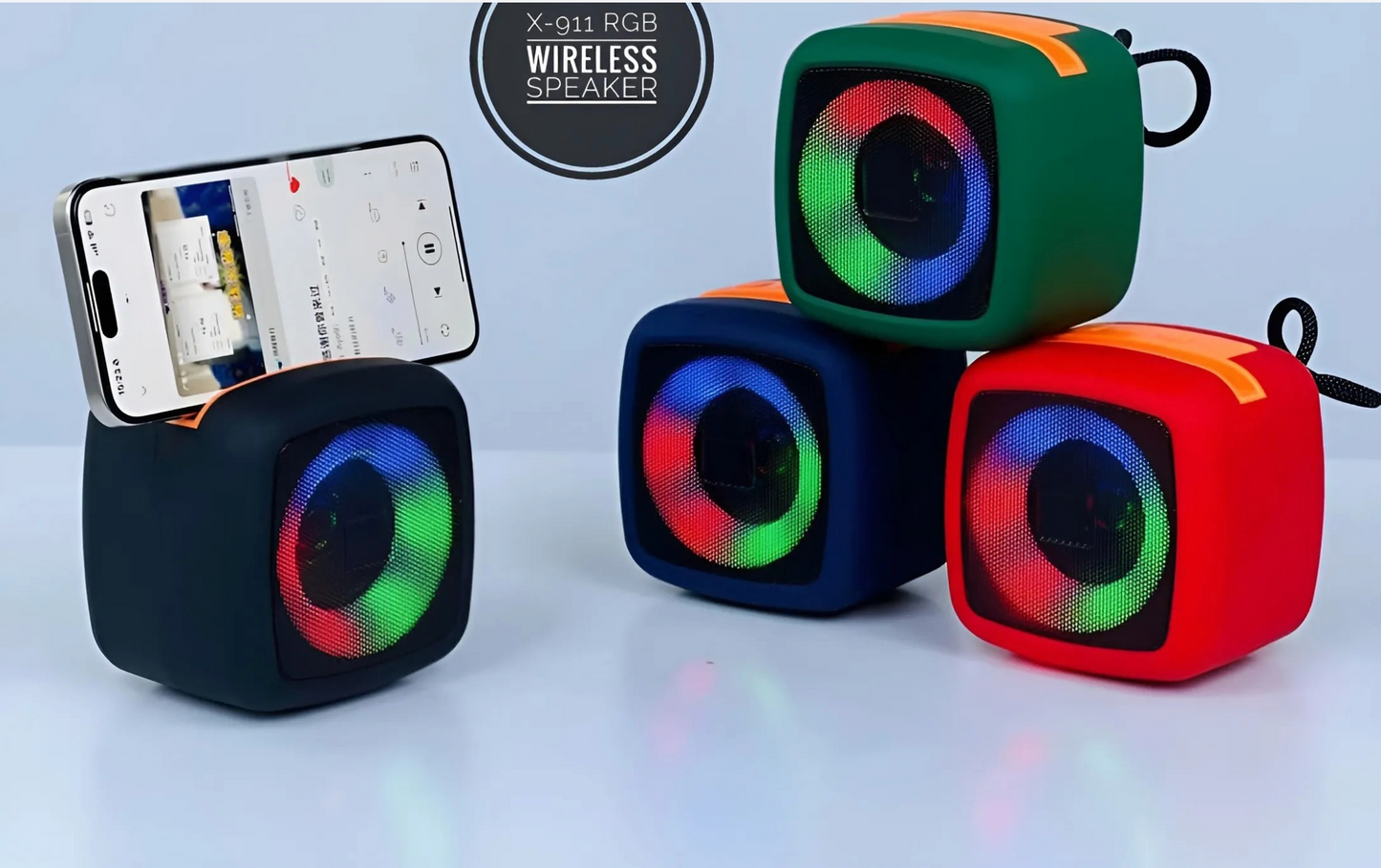 X-911 Professional Designer BT Wireless Speaker | Portable High-Quality Audio Box Speaker | Powerful Bluetooth Music Speaker
