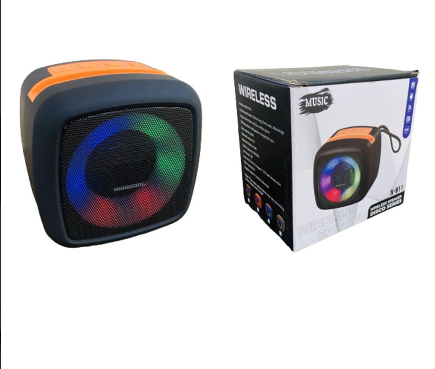 X-911 Professional Designer BT Wireless Speaker | Portable High-Quality Audio Box Speaker | Powerful Bluetooth Music Speaker