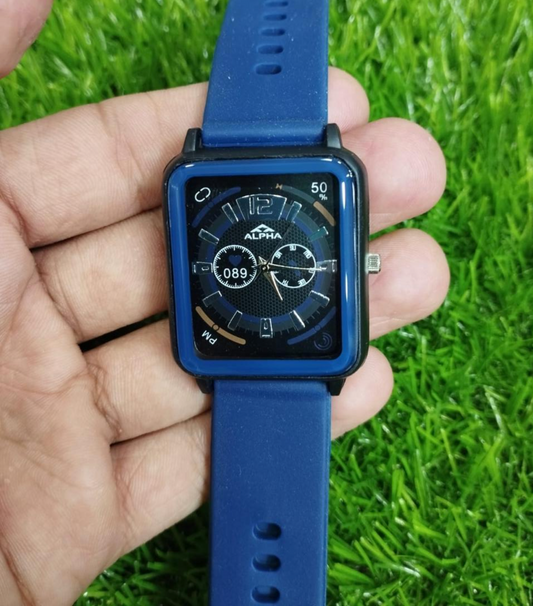 Alpha Unisex Wrist Watch – Classic & Stylish Design For Men & Women | Vintage Inspired Alpha Watch Without Box