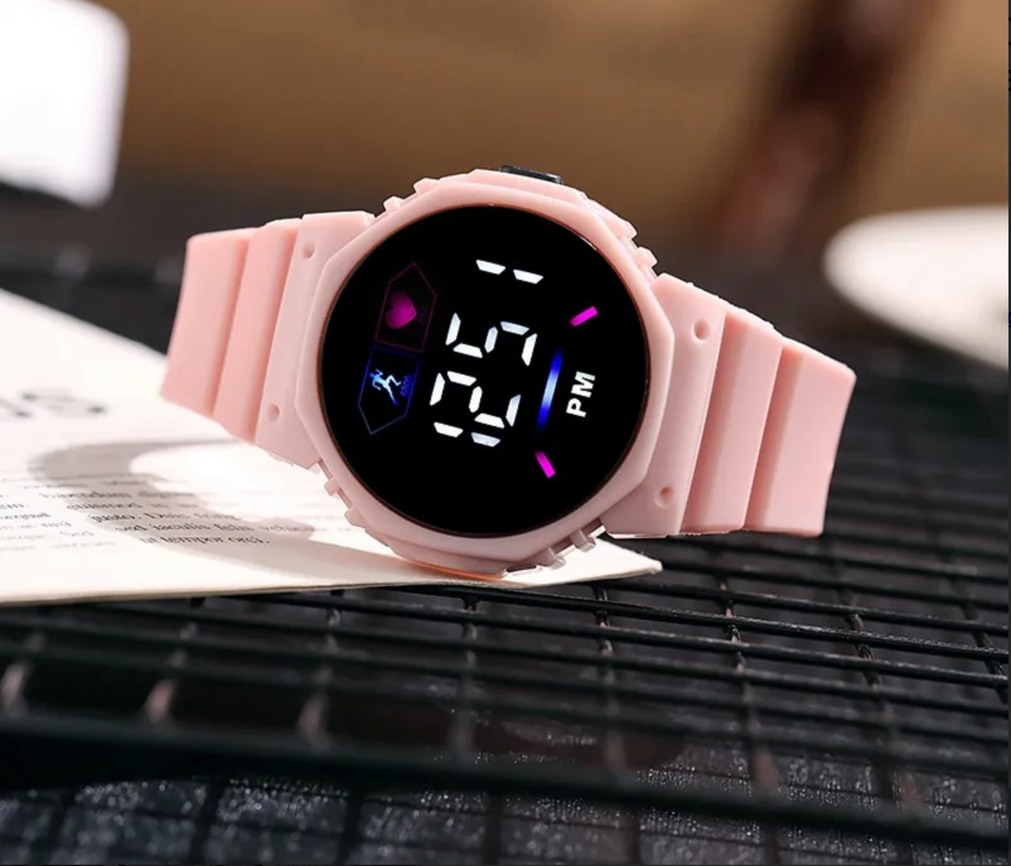 Electronic Digital LED Watch For Men & Women | Large Screen Sports Student Watch | Power-Saving Multifunctional Precise Time Display