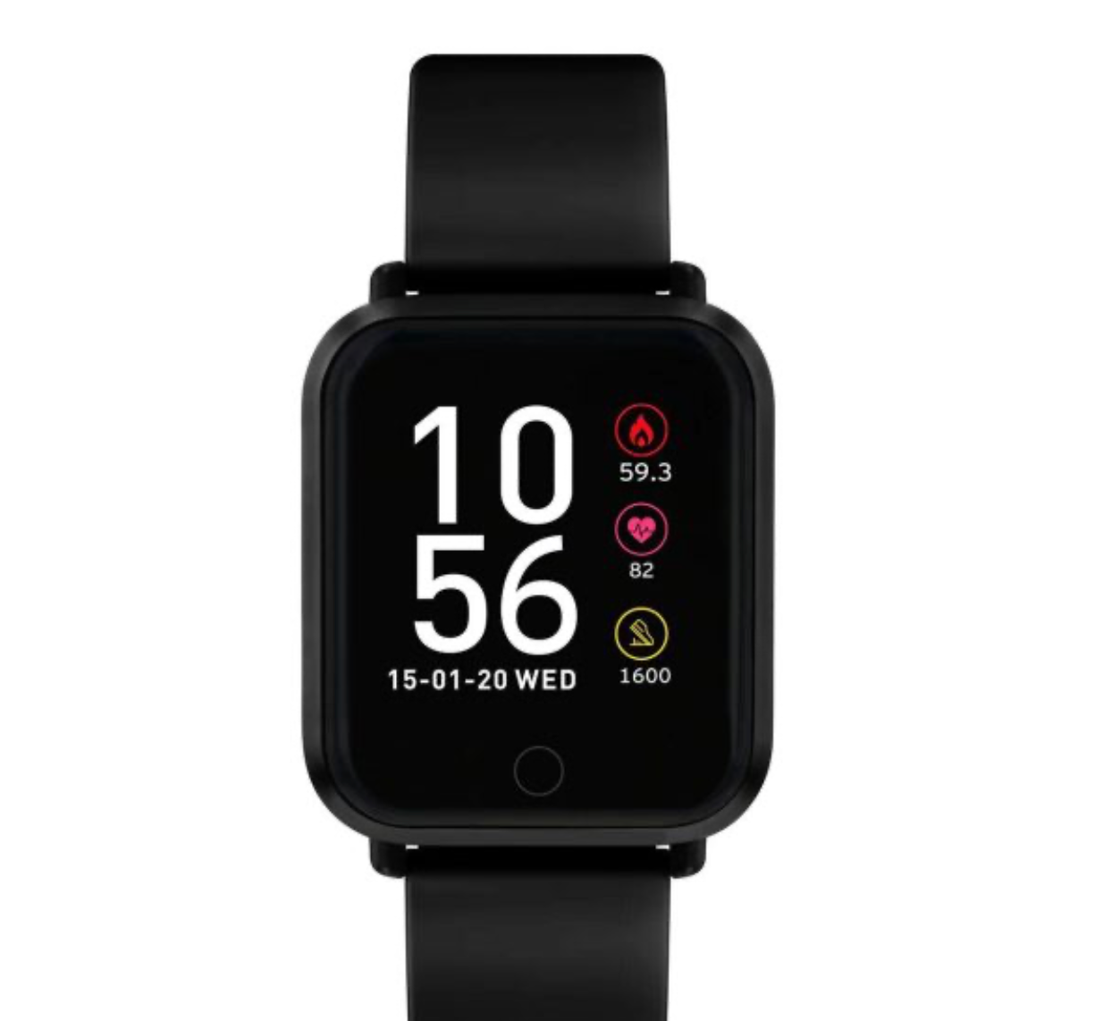 LH 726 Smart Bluetooth Touch Screen Watch For Men & Women | Stylish Metal Body Fitness & Call Smartwatch
