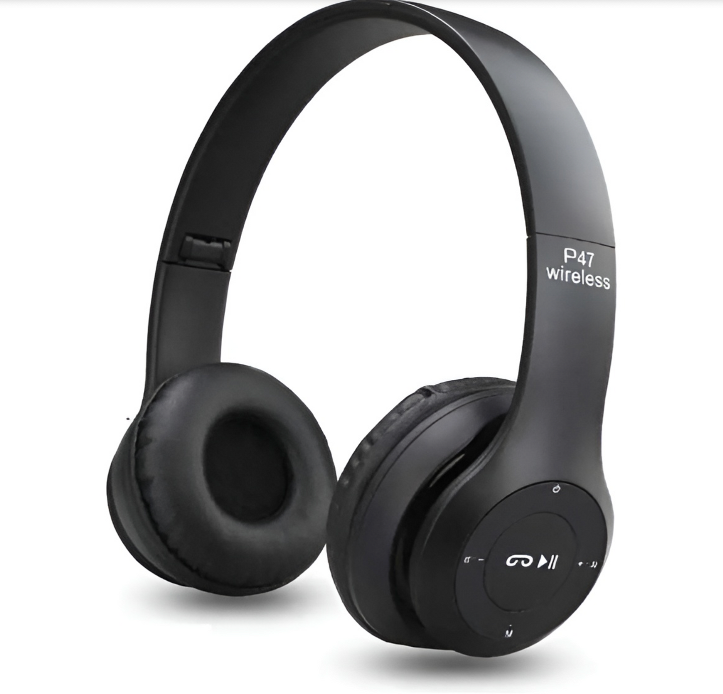 P47 Bluetooth Headphones Over Ear – Foldable Wireless Headset For Gaming & Music | Noise Cancelling, Built‑In Mic, HiFi Stereo Sound | Best Wireless Headphones For Mobile & PC