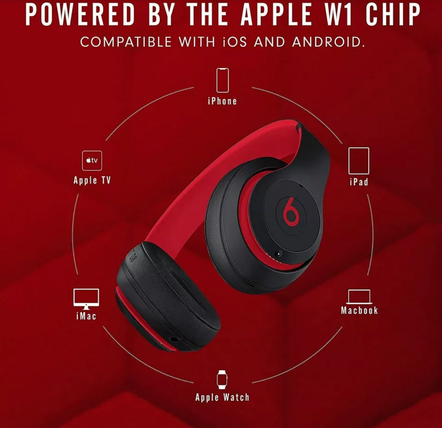 Beats Audio STN‑13 Wireless Headphone – Bluetooth Foldable Headset with FM, Micro‑SD, Deep Bass