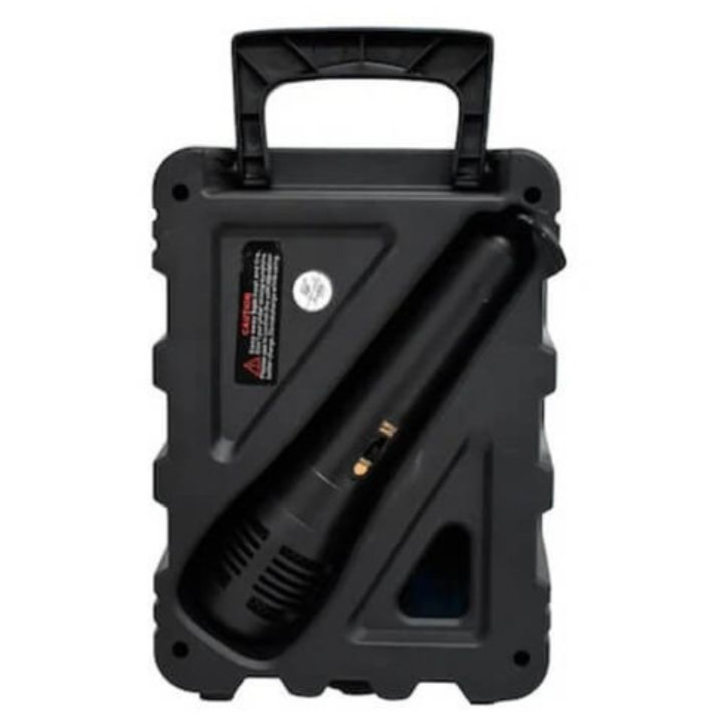 GTS 1637 Portable Bluetooth Wireless Outdoor Speaker With Wired Microphone | Powerful Karaoke System | Rechargeable Party Speaker For Home & Travel