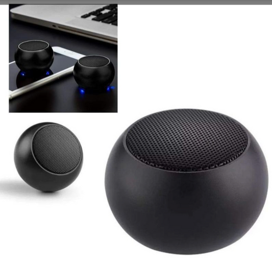 M3 Mini Wireless Bluetooth Speaker – Portable Metal Sound Box with Stereo Surround Subwoofer | Loud Bass, Compact Design, Random Color | Best Bluetooth Speaker for Outdoor & Home Use