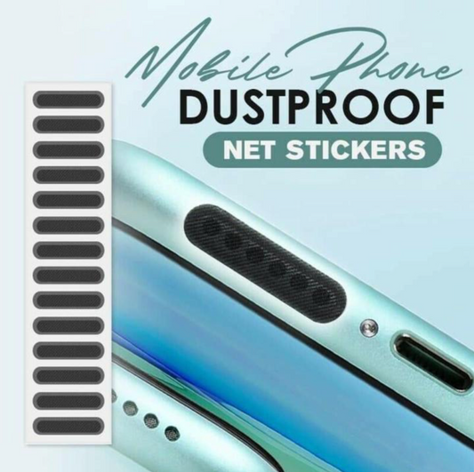 10 Pcs Dustproof Net Stickers – Mobile Phone Speaker Anti Dust Mesh Strip