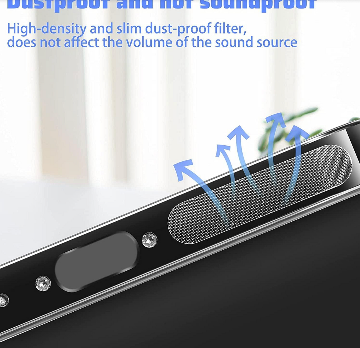10 Pcs Dustproof Net Stickers – Mobile Phone Speaker Anti Dust Mesh Strip