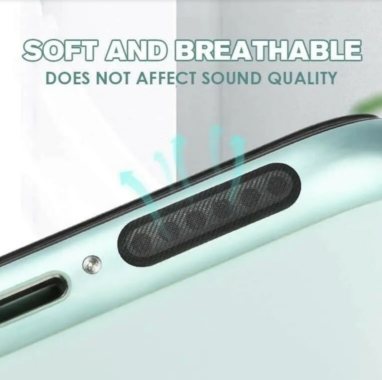 10 Pcs Dustproof Net Stickers – Mobile Phone Speaker Anti Dust Mesh Strip
