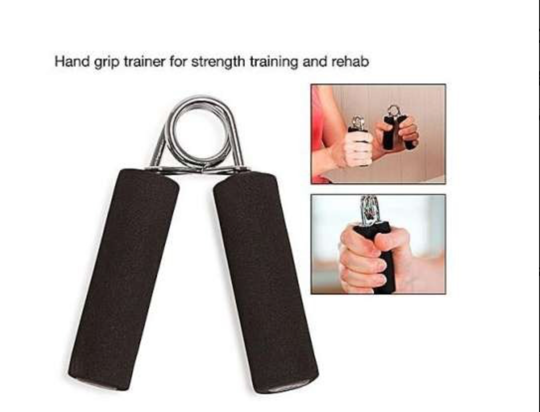 Pair of Hand Grips – Adjustable Grip Strengthener for Fitness, Forearm & Finger Exercise, Stress Relief, Blood Circulation & Arthritis Prevention (Random Color)