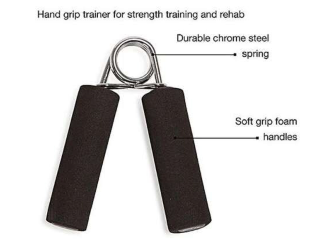 Pair of Hand Grips – Adjustable Grip Strengthener for Fitness, Forearm & Finger Exercise, Stress Relief, Blood Circulation & Arthritis Prevention (Random Color)