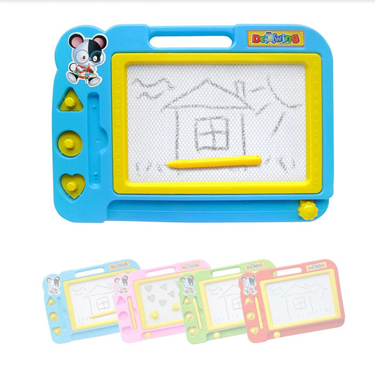 Magnetic Learning Drawing Board for Kids – Erasable Doodle Pad with Pen, Educational Writing & Sketching Toy