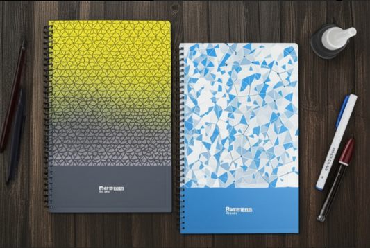 Notebook 160/200 Pages – Premium 70gsm Paper | Durable Cover | Smooth Writing | Random Design