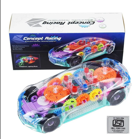 360° Rotating Musical Car Toy with Flashing Lights – Fun Electric Stunt Car for Kids, Boys & Girls