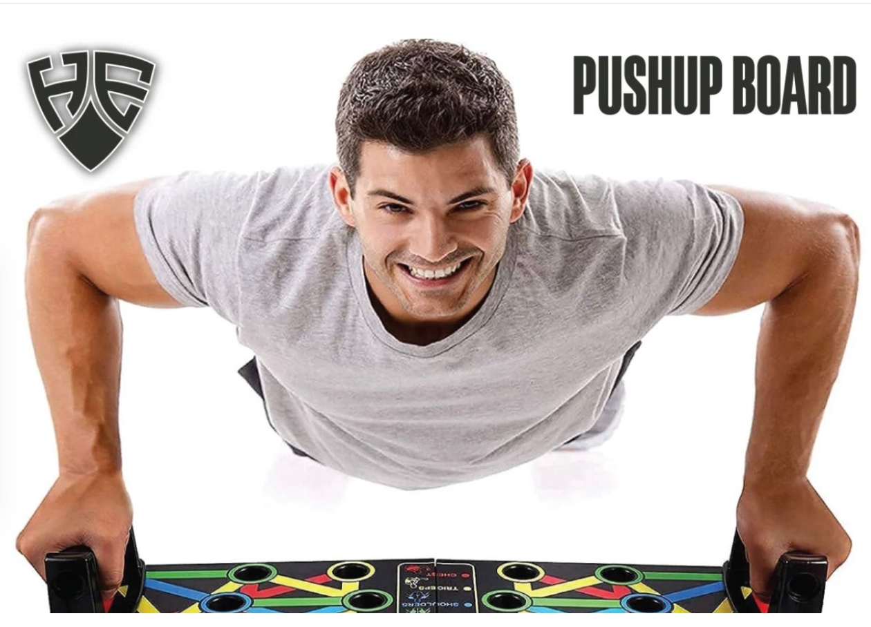 9 in 1 Foldable Push Up Board – Multifunctional Push-Up Training System for Bodybuilding, Strength Training & Home Gym Fitness Equipment