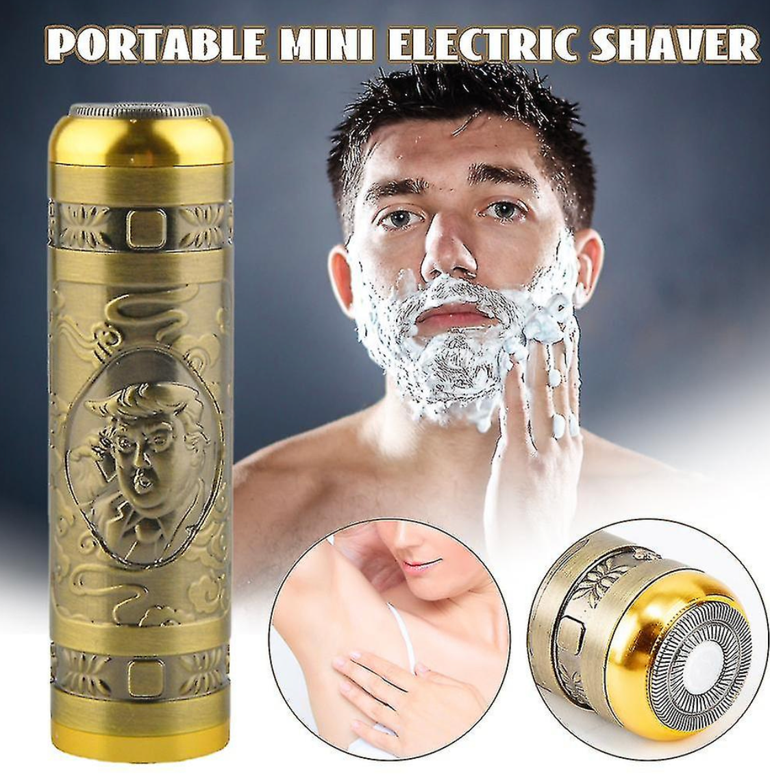 T8 Mini Portable Electric Shaver for Men and Women | Travelling Washable USB Beard Shaver and Trimmer for face Under Arm Men’s Women’s Facial Shaving Body/Waterproof