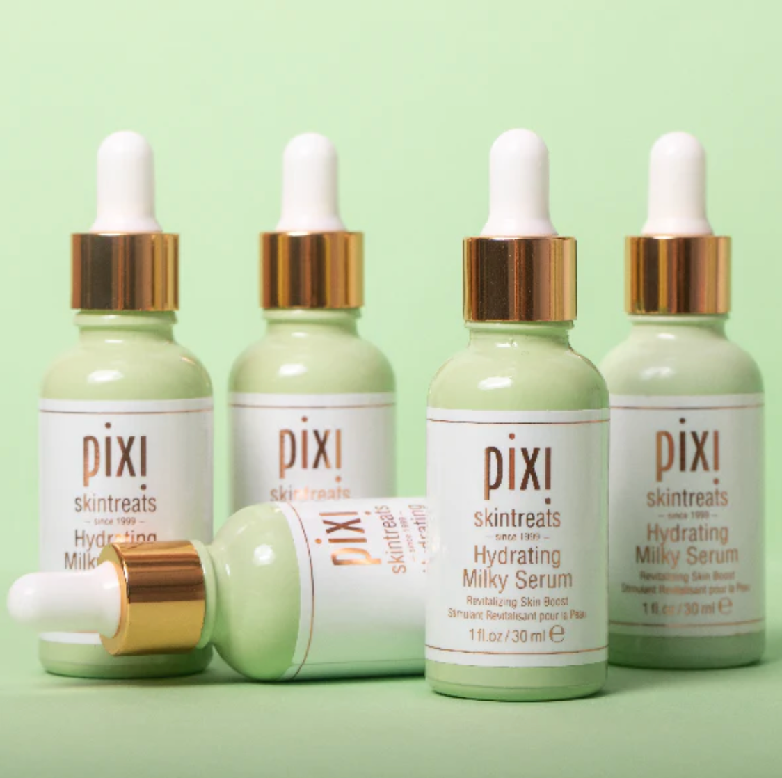 Pixi Hydrating Milky Serum 30ml Lightweight Deep Hydration Serum with Jojoba Oil and Aloe Vera