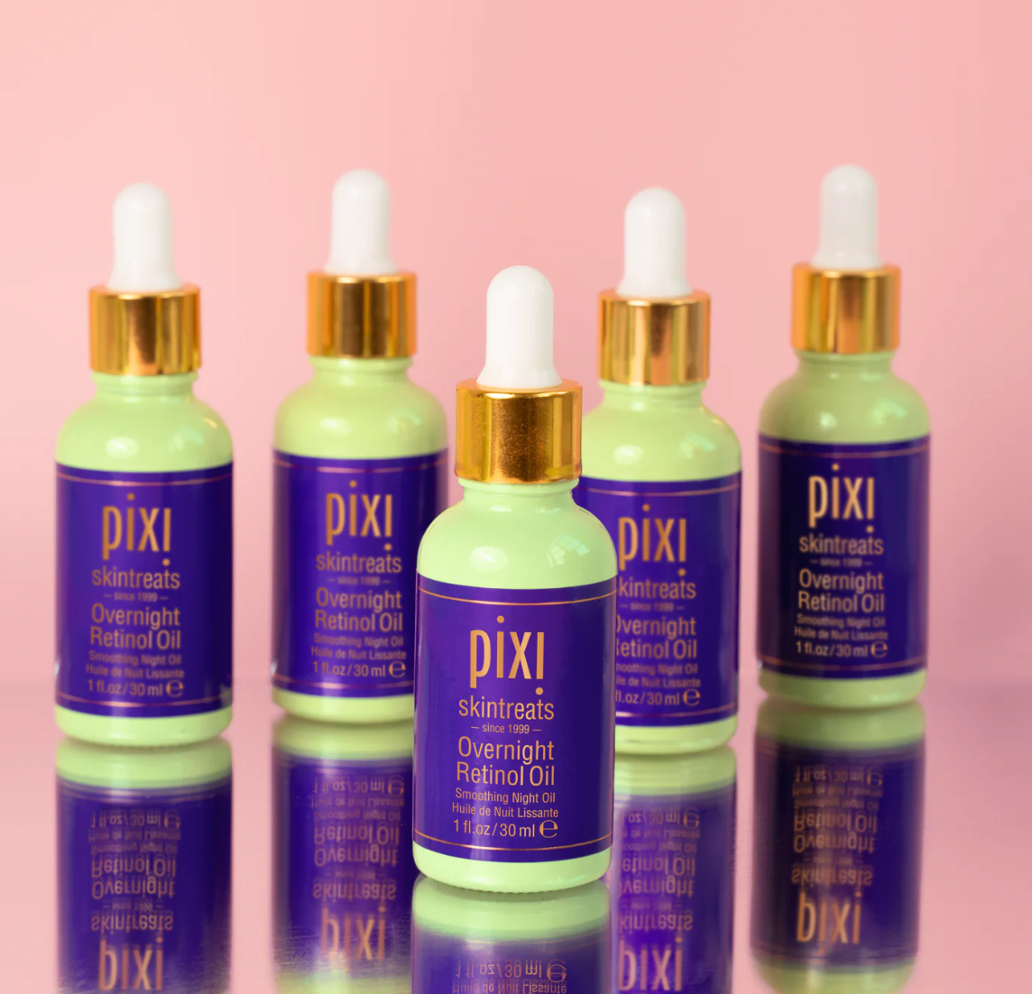 Pixi Overnight Retinol Oil 30ml Youth-Preserving Night Treatment with Peptides and Ceramides