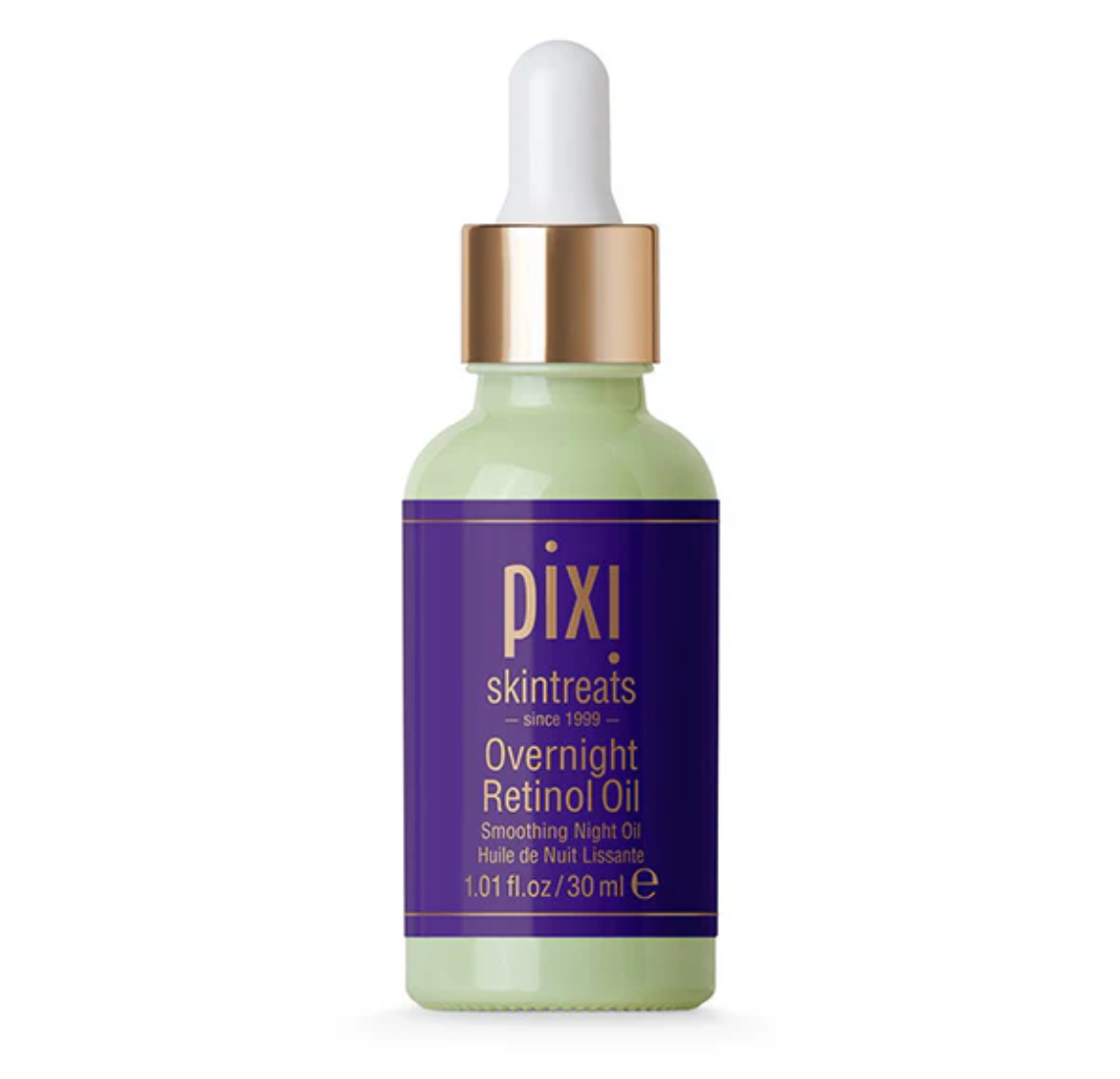 Pixi Overnight Retinol Oil 30ml Youth-Preserving Night Treatment with Peptides and Ceramides