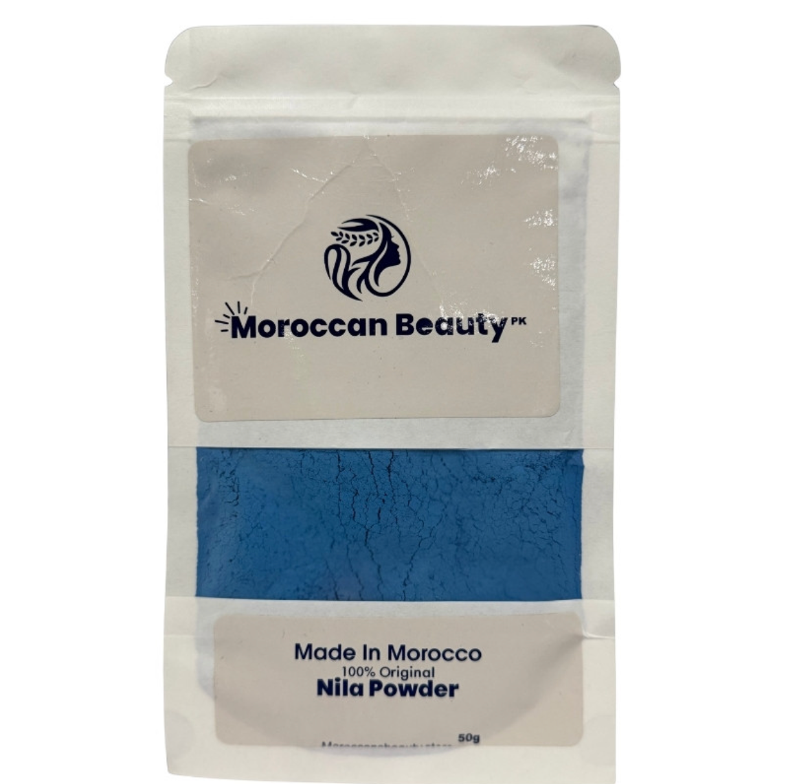 Moroccan Beauty Blue Nila Powder 50g | Skin Whitening, Anti-Inflammatory & Hydrating