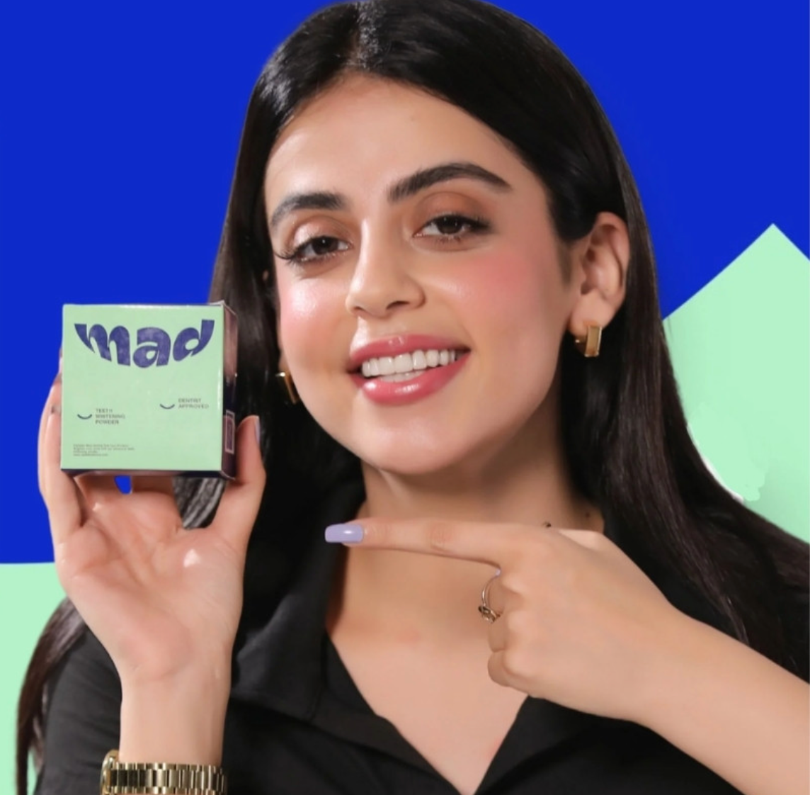 Mad Dental Care Teeth Whitening Powder | Dentist Approved Enamel-Safe Natural Formula