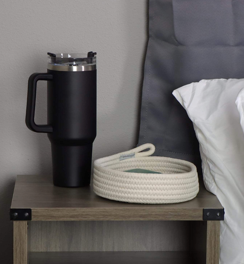 Stanley 40oz (1200ML) Stainless Steel Vacuum Insulated Tumbler with Straw – Double Wall Travel Mug for Hot & Cold Drinks (Random Color)