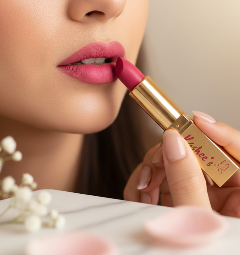 Kashee’s Complete Makeup Set – Foundation, BB HD Powder & Matte Lipstick | Flawless, Lightweight & Long-Lasting Beauty Essentials