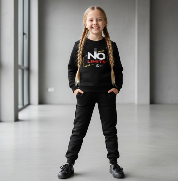 Fashion Sweatshirt & Pajama Tracksuit for Kids | Winter Clothing Set for Baby Boys & Girls – Warm, Soft & Stylish Outfit (Extra Large)